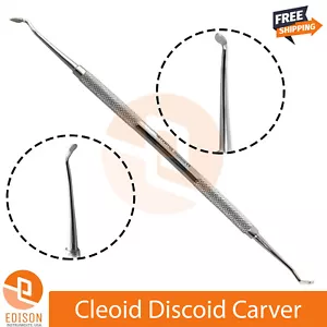 Dental Cleoid Discoid Carver & Excavator Restorative Wax Modelling Carving Tools - Picture 1 of 2