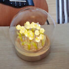 LED Tulip Night Light DIY Material Kit Handmade Flower Lamp Craft (13pcs Yellow)