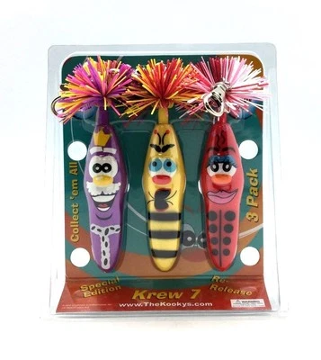 KOOKY KLICKERS 3pk KREW 7 Delilah Bach King Kook Special Edt GIFT PENS PARTY PEN