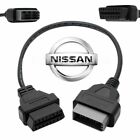 14 PIN OBD to OBD2 16 PIN CAR CODE READER DIAGNOSTIC ADAPTER CABLE For NISSAN M1