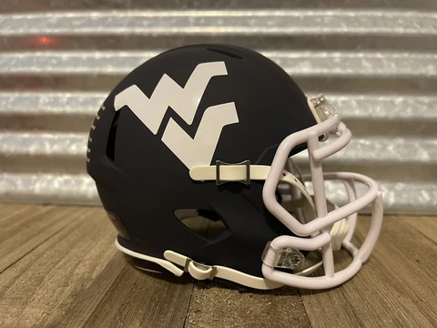 Custom West Virginia Mountaineers Speed Mini Helmet Cover