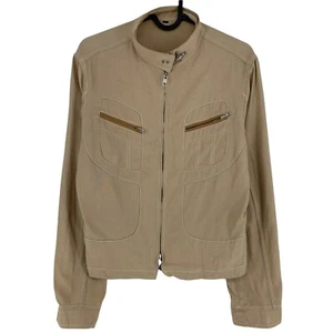 Fay Beige Baumwollmischung Jacke Größe M - Bild 1 von 10