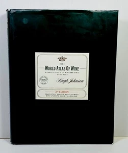 The World Atlas of Wine by Hugh Johnson 3rd Edition Hardcover 1989 - Picture 1 of 12