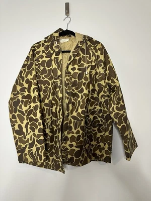 Vintage Silver Fox Camouflage Hunting Insulated Parka Coat Men’s Size Large - Image 1 of 4