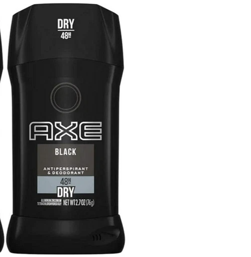 Desodorante seco y antitranspirante Axe 48H NEGRO SÓLIDO, 2,7 oz. Foto 1 de 1