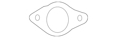 Genuine Jaguar Exhaust Filter Gasket T2H14088 - Image 1 of 2