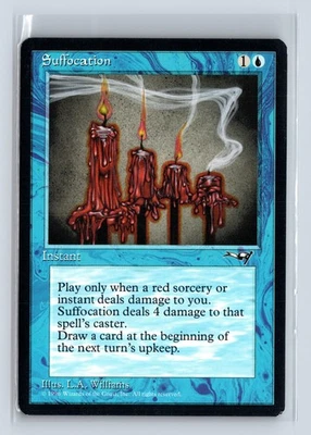 (2x) SUFFOCATION – MTG Magic the Gathering Card – Alliances – Uncommon - Image 1 of 4