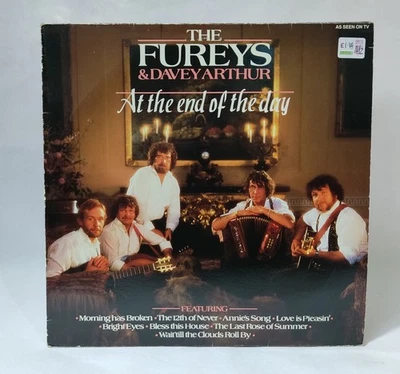 The Fureys & Davey Arthur - At The End Of The Day - Music Vinyl Record - Image 1 of 4