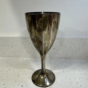 Elegance Silver Plated Champagne Flutes Wedding Glasses Goblet Tarnishe - Picture 1 of 10