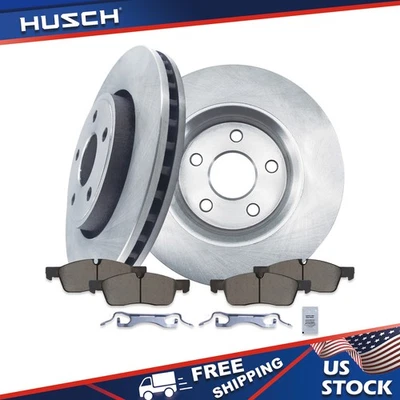 Front Brake Rotors Ceramic Brake Pads Kit for Dodge Durango 2011 - 2020 - Изображение 1 из 4