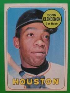 1969 Topps DONN CLENDENON #208 Houston Astros NRMT Sharp, Centered w/Great Color - Picture 1 of 3