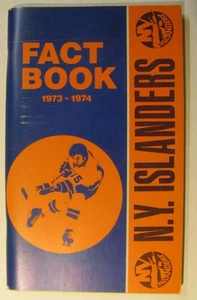 1973-74 New York Islanders Media Guide, Yearbook - Picture 1 of 2