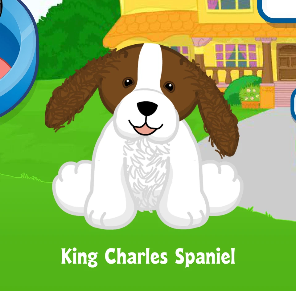 Webkinz King Charles Spaniel Virtual Adoption Code Only Messaged Webkinz Spaniel - Image 1 of 1