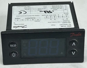 Danfoss ERC 112C 080G3491 Blue Display Refrigeration Control Glass Door - Picture 1 of 4