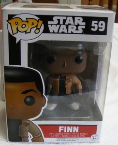 FUNKO POP STAR WARS 59 FINN BOBBLE HEAD - Picture 1 of 2