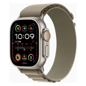 Apple Watch Ultra 2 49mm GPS + 4G Titangehäuse Olive Alpine Loop Gr. S - Zdjęcie 1 z 3