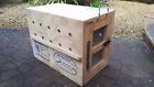 Wooden pet travel flight crate cat or small dog Airline Hold approved