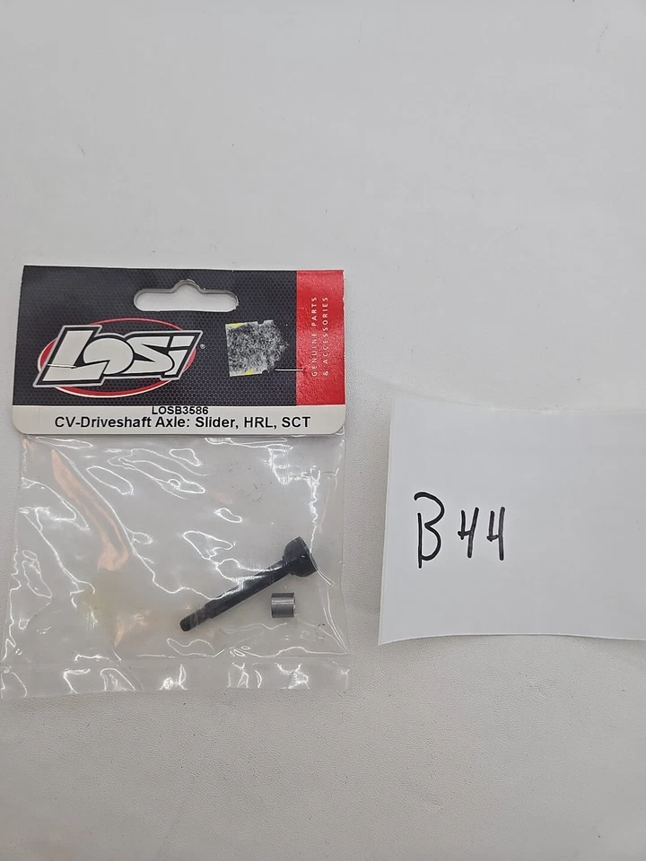 Team Losi LOSB3586 CV Axle Slider Strike SCT HLR Discontinued Old Stock NIB - Image 1 of 1