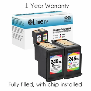 245xl 246xl Tintenpatronen für Canon tr4500 tr4520 mx490 mx492 mg2522 mg2922 - Bild 1 von 6