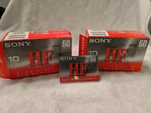 Sony 60 min 10 paquete C-60HFC sellado. ENVÍO GRATUITO - Imagen 1 de 6