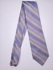 Van Heusen Mens Formal Necktie 59"Lx3.5"W Blue/Brown Neck Tie