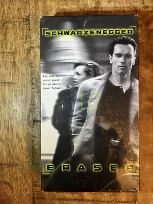 Eraser - VHS Movie Arnold Schwarzenegger New Sealed - Image 1 of 3