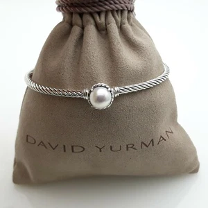 David Yurman Women's Chatelaine Bracelet with Pearl sz. medium - Picture 1 of 6