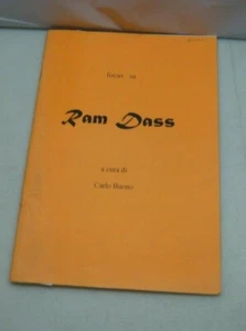 Carlo Buono.FOCUS SU RAM DASS[Richard Alpert,psichedelia,meditazione,psicologia - Picture 1 of 2
