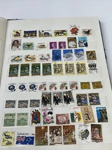 ORIGINAL VINTAGE UNUSED Cheap Stamp Postage Whole Page Various Mail Letter Post - Picture 1 of 7