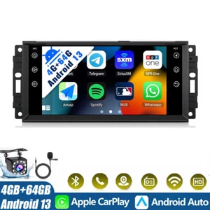 Carplay Für Jeep Dodge Chrysler 7" Android13 Autoradio GPS Navi WIFI BT SWC BT - Bild 1 von 13