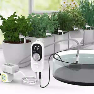 Drip Irrigation Kit,Big Power Automatic Watering System for Potted Plants-12 PCS - Picture 1 of 11