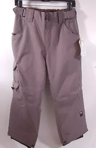 NUEVOS CON ETIQUETAS CHICOS CARGADOR DE PASEO PANTALONES DE SNOWBOARD $110 M gris tormenta niños jóvenes - Imagen 1 de 4