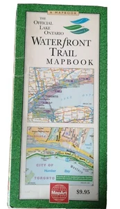 The Official Lake Ontario Waterfront Trail Map book By MapArt 1999 - Picture 1 of 3