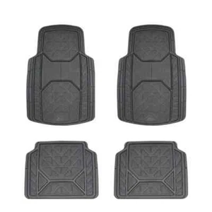 All-Weather Protection Heavy Duty Rubber Floor Mats for Cars, Suvs, and Trucks - Picture 1 of 6