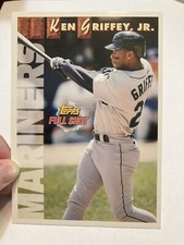 1993 Topps Baseball Full Shots Jumbo Box Topper Card #2 Ken Griffey Jr.