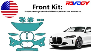 For BMW 4 Series 430i 2021-2025 Front Paint Protection Film PreCut PPF Kit - Picture 1 of 7
