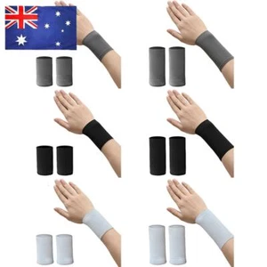 Soft Wrist Cuff Sweat-Absorbent Safety Wrist Protector Breathable for Men Women - Picture 1 of 21