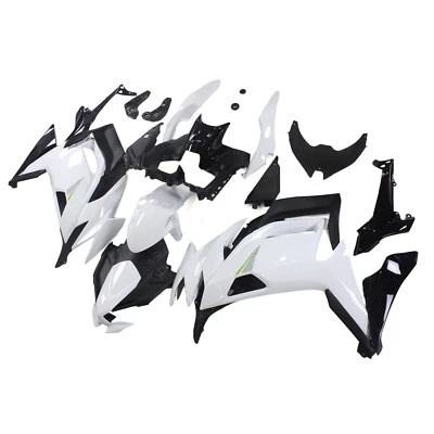 White Black Bodywork For Kawasaki ER6F Ninja 650 2021 2020 2022 2023 Fairing Kit Foto 1 de 4