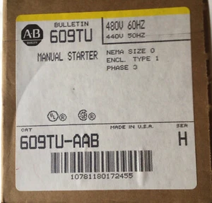 Allen-Bradley Manual Starter 609TU-AAB - Picture 1 of 11