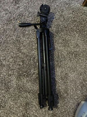 Onn 52" Aluminum Camera/Smartphone Tripod Adjustable Lightweight (17.8 -52 Inch) - Image 1 of 2