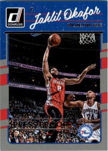 2016-17 Donruss Press Proofs Silver #2 Jahlil Okafor /299 - NM-MT
