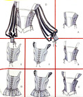 McCall's 4107 Renaissance à lacets motif corset corps 10 12 14 16