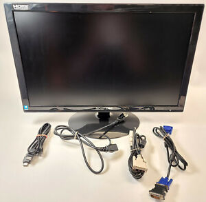 Sceptre 24" 1080p HDMI VGA DVI Cables 60/50Hz 1.1A HD LCD Monitor E248W-1920 Use