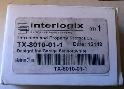 Brand New Interlogix TX-8010-01-1 DesignLine Garage Door Sensor - Image 1 of 4