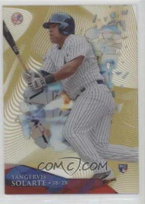  2014 Topps High Tek YANGERVIS SOLARTE RC Wave GOLD PARALLEL Serial #39/99 - Image 1 of 3