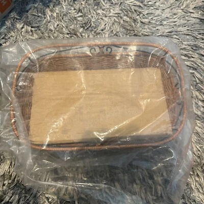 CESTA DE PAN DE MIMBRE DE RATÁN TEJIDA CASERA PRINCESA CASUAL (2544)  Foto 1 de 3