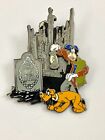 Disney Haunted Mansion Goofy & Pluto Caretaker Lantern Cemetery Pin 25174
