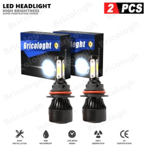 9007 4-Sides LED Headlight for Dodge RAM 1500 2500 3500 1994-2001 High Low Beam - Picture 1 of 18