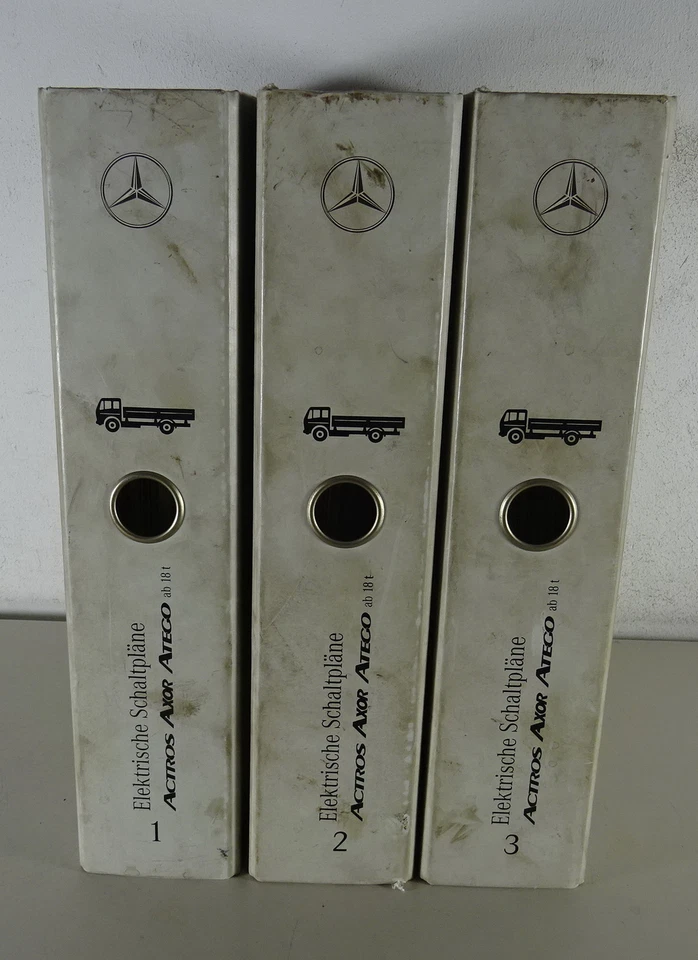 Manual de Taller Eléctrico Diagramas de Cableado Mercedes Camión Actros / Axor / - Imagen 1 de 4