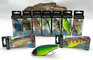 Westin Swim Glidebait 10cm 34g Sinking 21 Farben Jerkbait Swimbait Wobbler SALE - Bild 1 von 22
